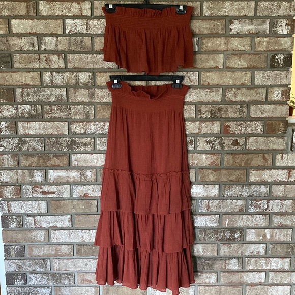 Free People Dresses & Skirts - Free People Two Piece Set (skirt/top)